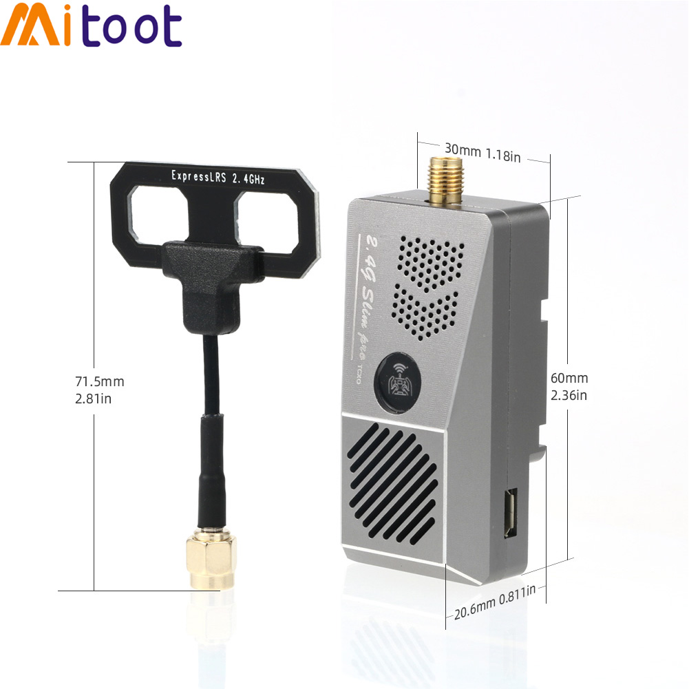 Módulo Happymodel 2.4G Express - Happymodel Expresslrs Elrs Es24Tx Pro 1000Mw avaliação e preço